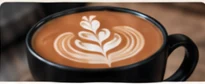 Coffee with latte art